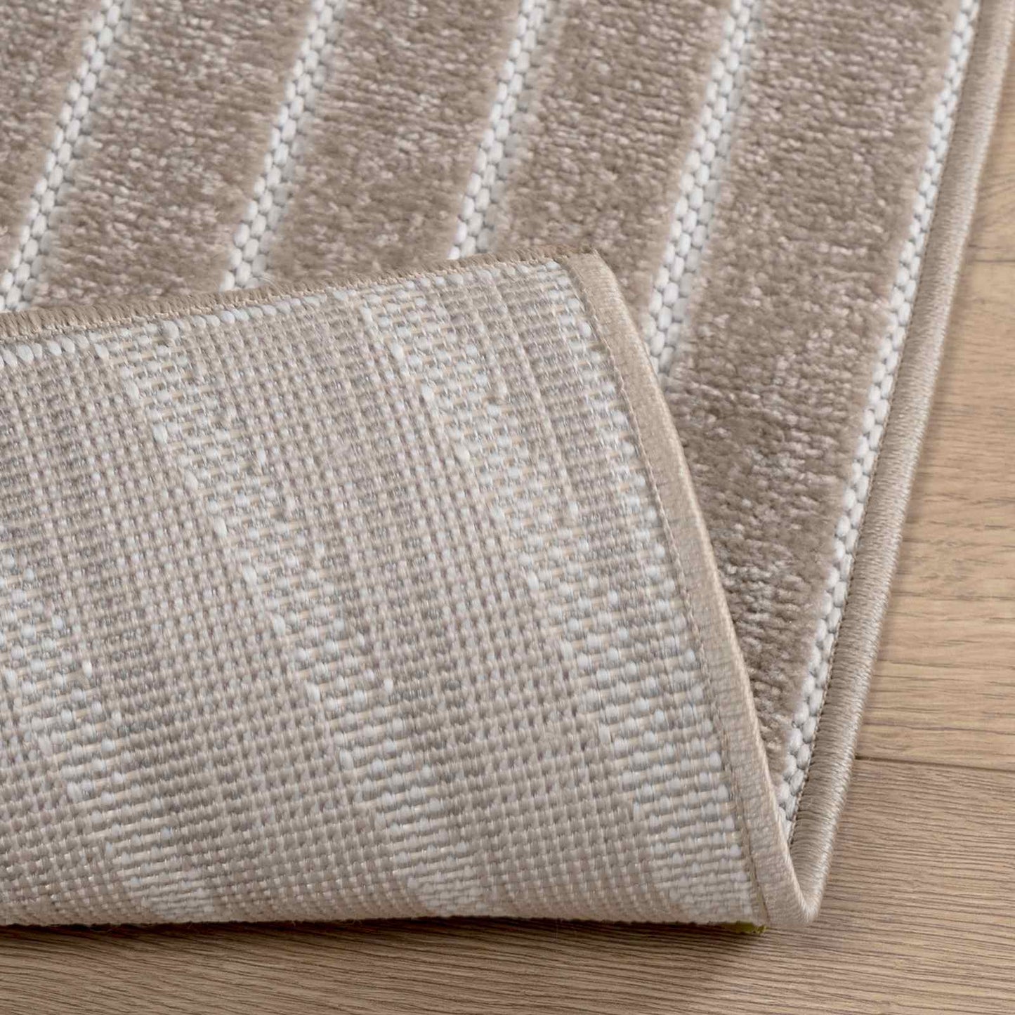 vidaXL Bereichsteppiche HUARTE Beige 280 x 200 cm Polyester