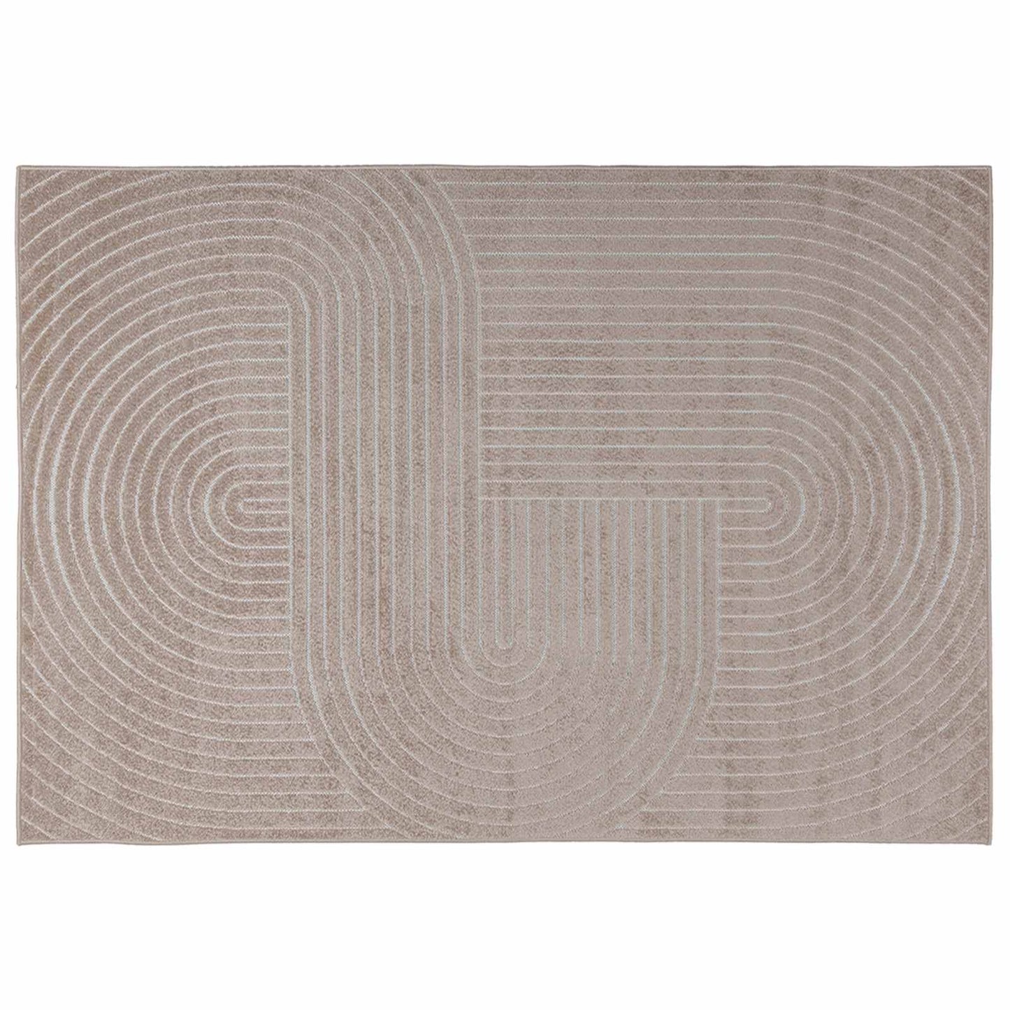 vidaXL Bereichsteppiche HUARTE Beige 280 x 200 cm Polyester