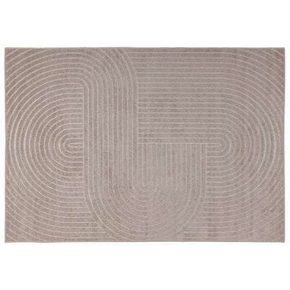 vidaXL Bereichsteppiche HUARTE Beige 280 x 200 cm Polyester