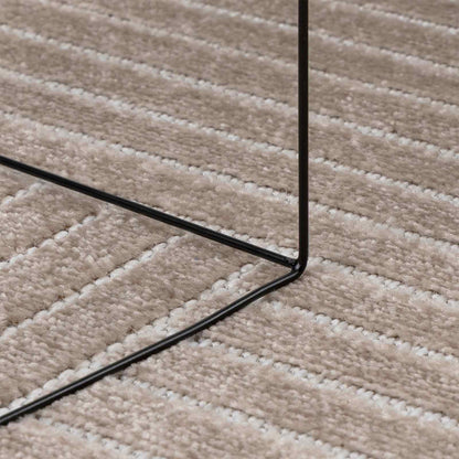 vidaXL Bereichsteppiche Quadratisch HUARTE Beige 240 x 240 cm