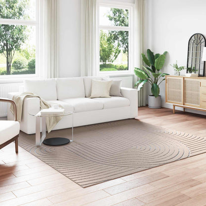 vidaXL Bereichsteppiche Quadratisch HUARTE Beige 240 x 240 cm