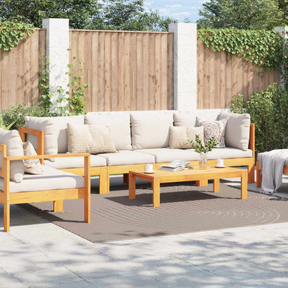 vidaXL Bereichsteppiche Quadratisch HUARTE Beige 240 x 240 cm