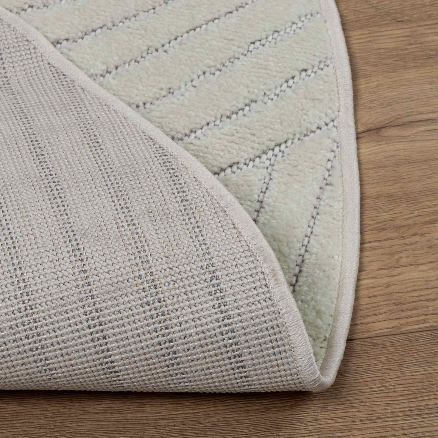 Bereichsteppiche Rund PALMERAS Grün Ø 160 CM Polyester