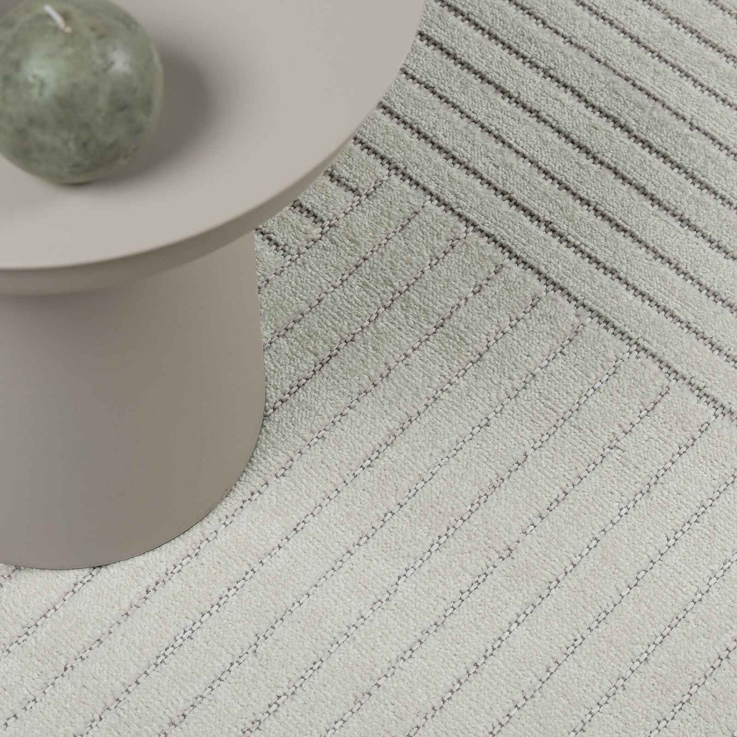 Bereichsteppiche Rund PALMERAS Grün Ø 160 CM Polyester