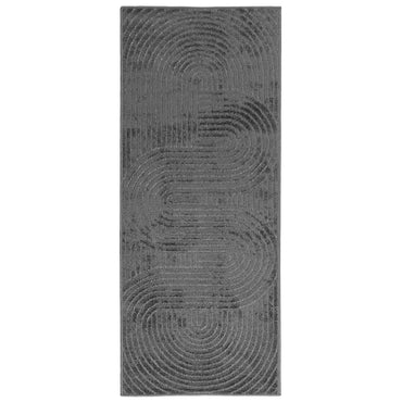 vidaXL Bereichsteppiche HUARTE Anthrazit 200 x 80 cm Polyester