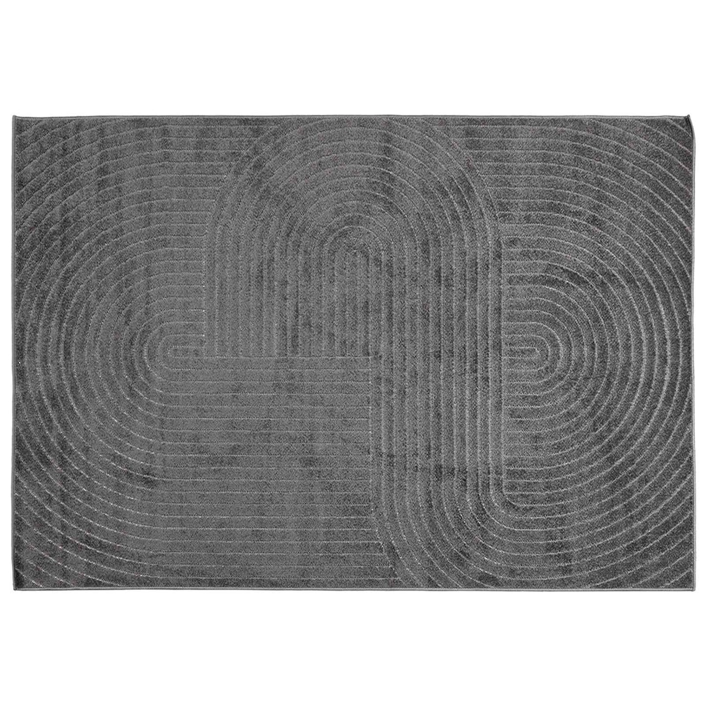 vidaXL Bereichsteppiche HUARTE Anthrazit 340 x 240 cm Polyester