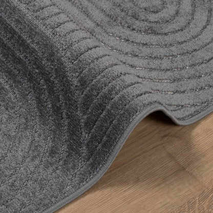 vidaXL Bereichsteppiche HUARTE Anthrazit 200 x 200 cm Polyester