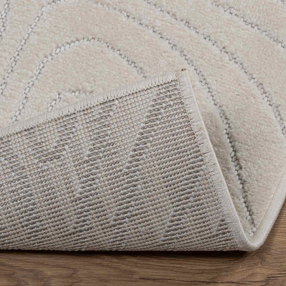 vidaXL Bereichsteppiche Rechtwinklig HUARTE Creme 150 x 80 cm