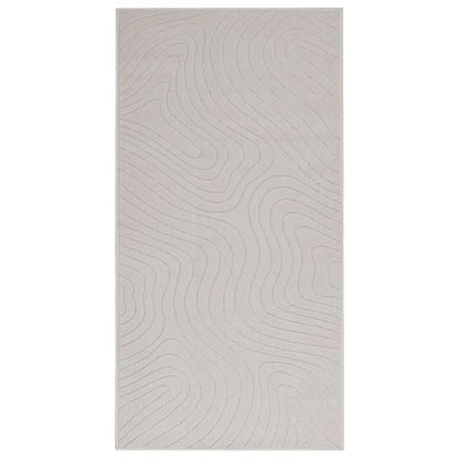 vidaXL Bereichsteppiche Rechtwinklig HUARTE Creme 150 x 80 cm