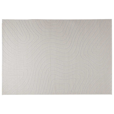 vidaXL Bereichsteppiche HUARTE Creme 230 x 160 cm Polyester