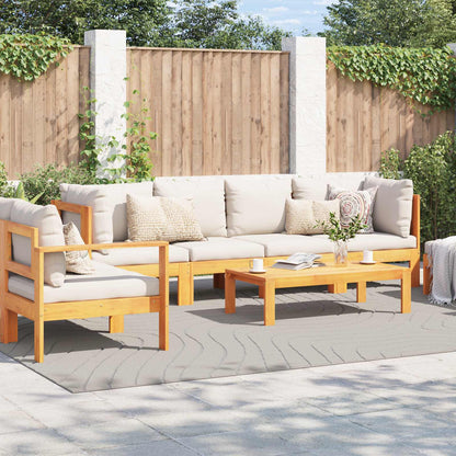 vidaXL Bereichsteppiche HUARTE Creme 280 x 200 cm Polyester