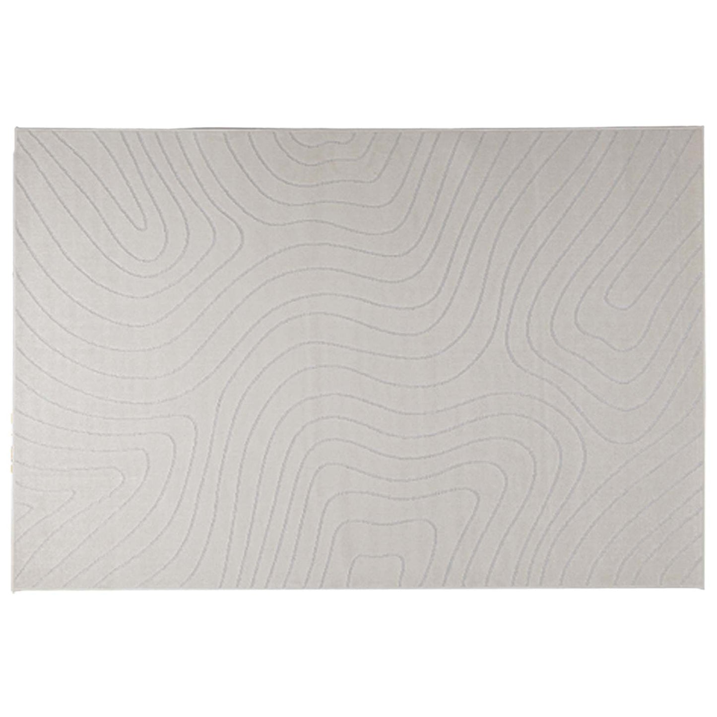 vidaXL Bereichsteppiche HUARTE Creme 280 x 200 cm Polyester