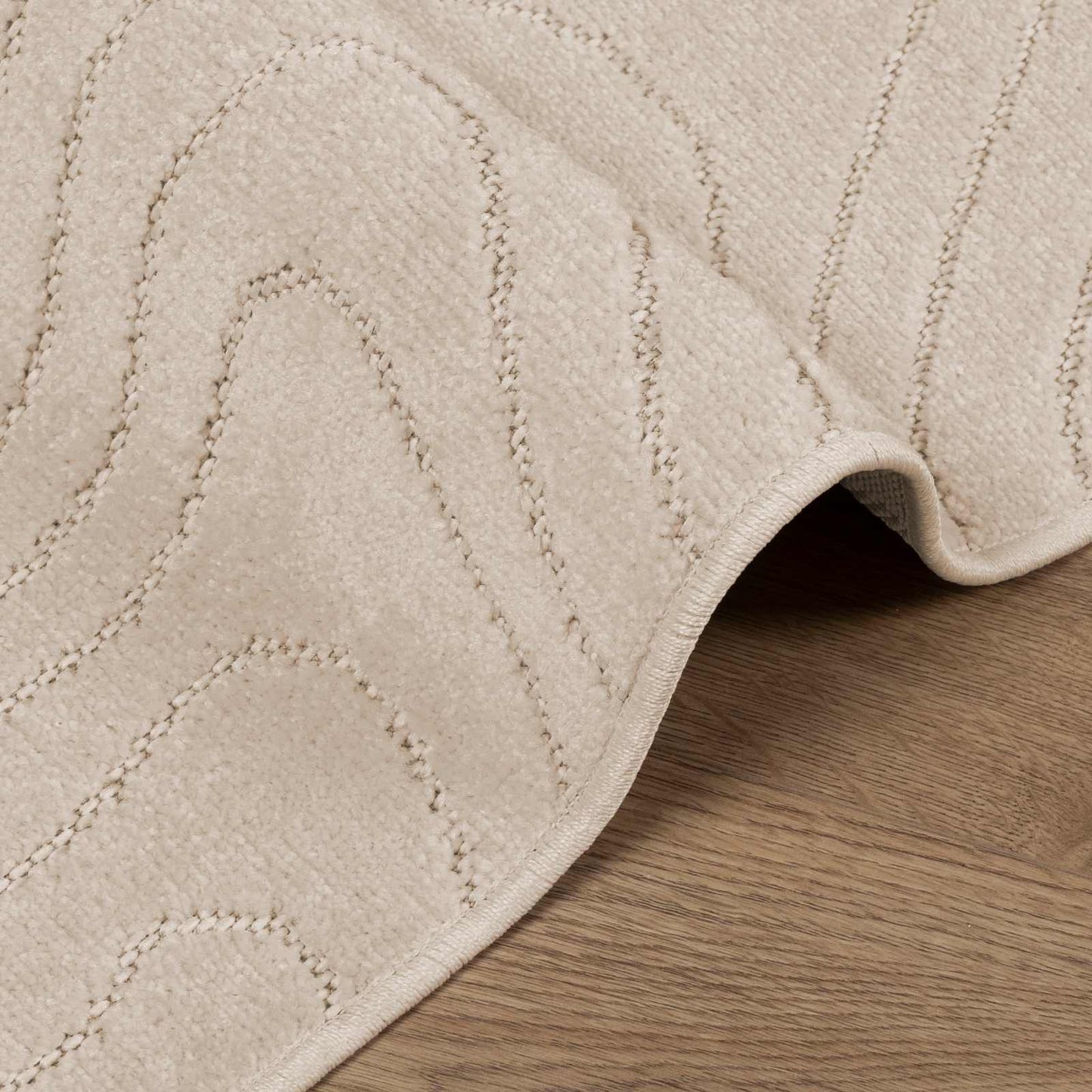 Bereichsteppiche PALMERAS Beige 170 x 120 cm Polyester