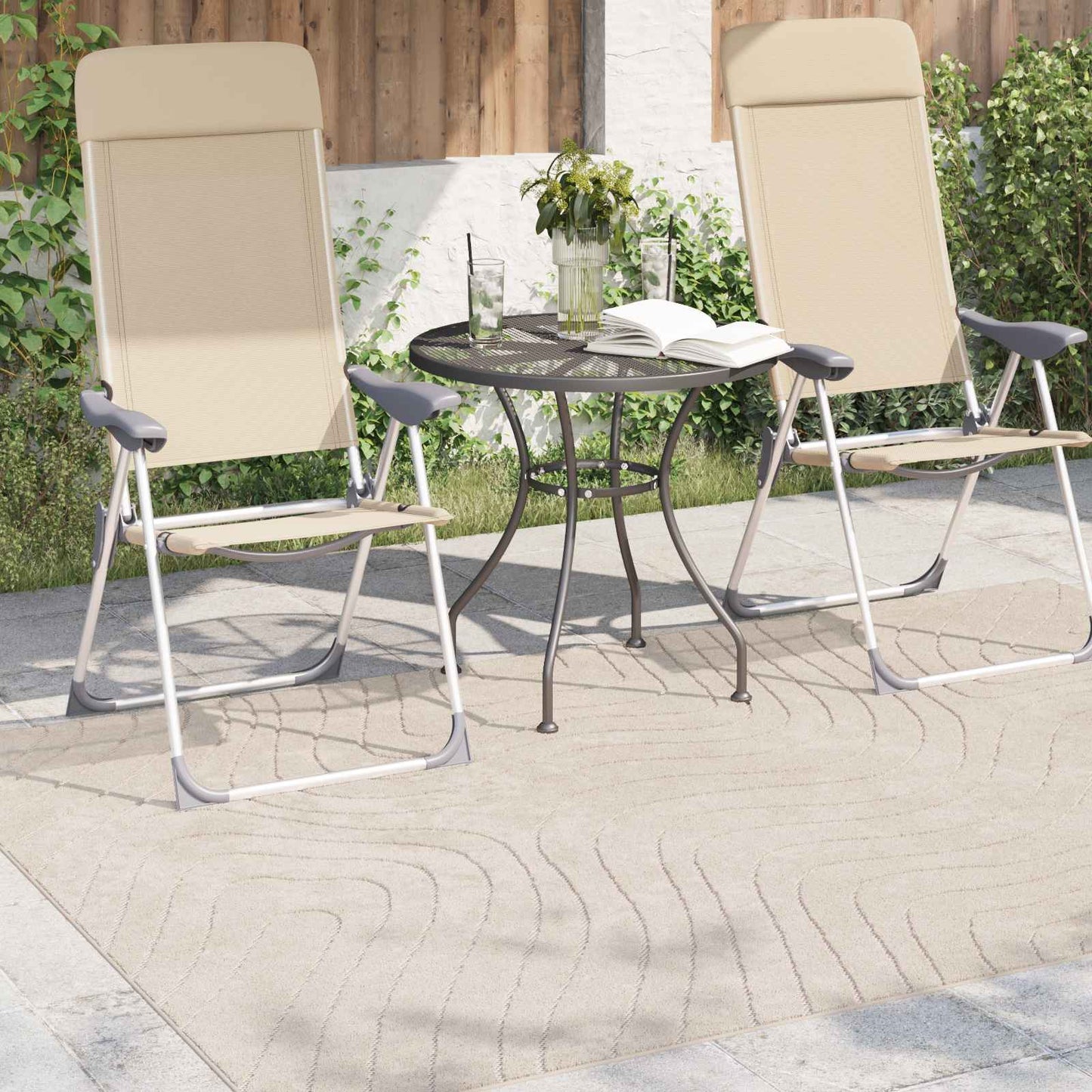 Bereichsteppiche PALMERAS Beige 170 x 120 cm Polyester