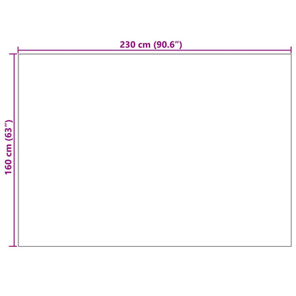 Bereichsteppiche PALMERAS Grün 230 x 160 cm Polyester