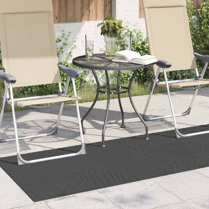 vidaXL Bereichsteppiche HUARTE Anthrazit 200 x 80 cm Polyester