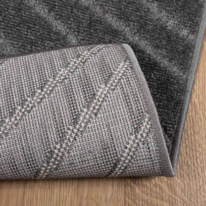 vidaXL Bereichsteppiche HUARTE Anthrazit 170 x 120 cm Polyester