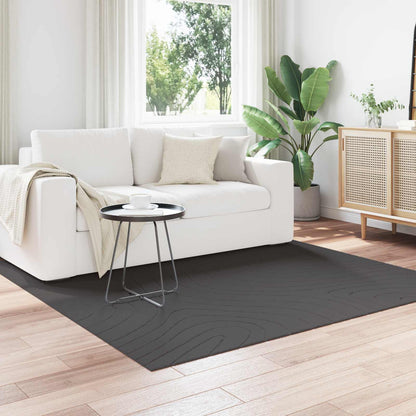 vidaXL Bereichsteppiche HUARTE Anthrazit 200 x 200 cm Polyester