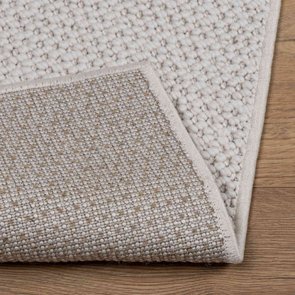 vidaXL Tapis d'intérieur rectangulaire HUARTE Crème 150 x 80 cm