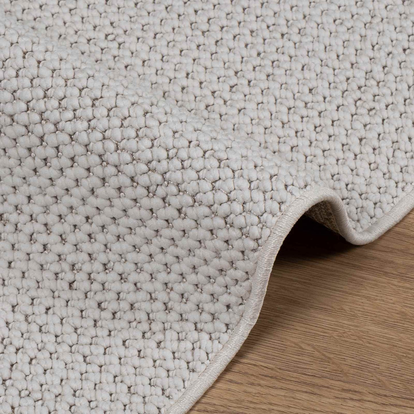 vidaXL Tapis d'intérieur rectangulaire HUARTE Crème 150 x 80 cm