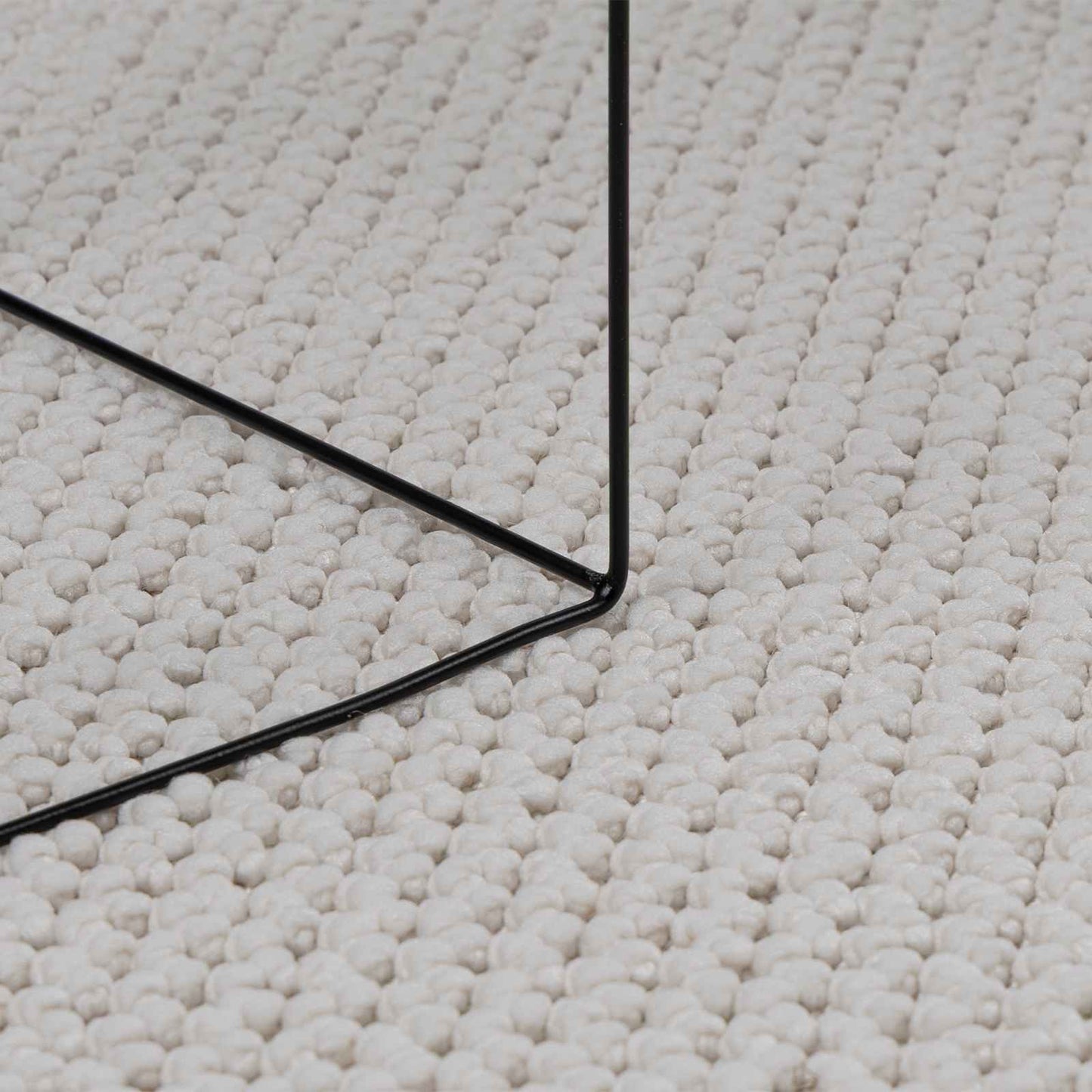 vidaXL Tapis d'intérieur rectangulaire HUARTE Crème 150 x 80 cm