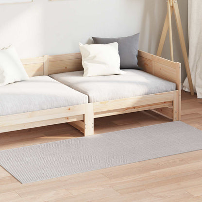 vidaXL Tapis d'intérieur rectangulaire HUARTE Crème 150 x 80 cm