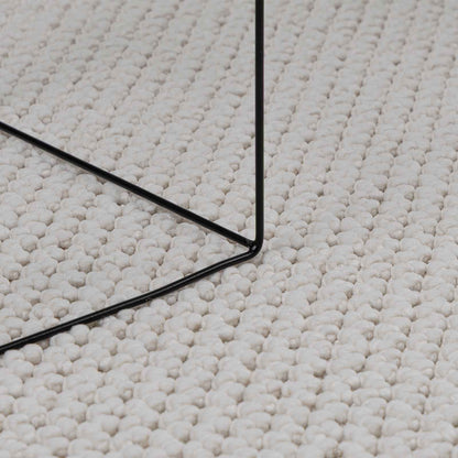 vidaXL Bereichsteppiche Rechtwinklig HUARTE Creme 200 x 80 cm