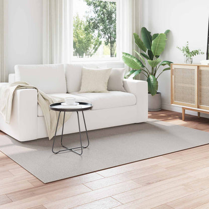 vidaXL Bereichsteppiche HUARTE Creme 170 x 120 cm Polyester