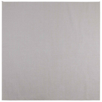 Bereichsteppiche Quadratisch LUGO Creme 120 x 120 cm Polyester