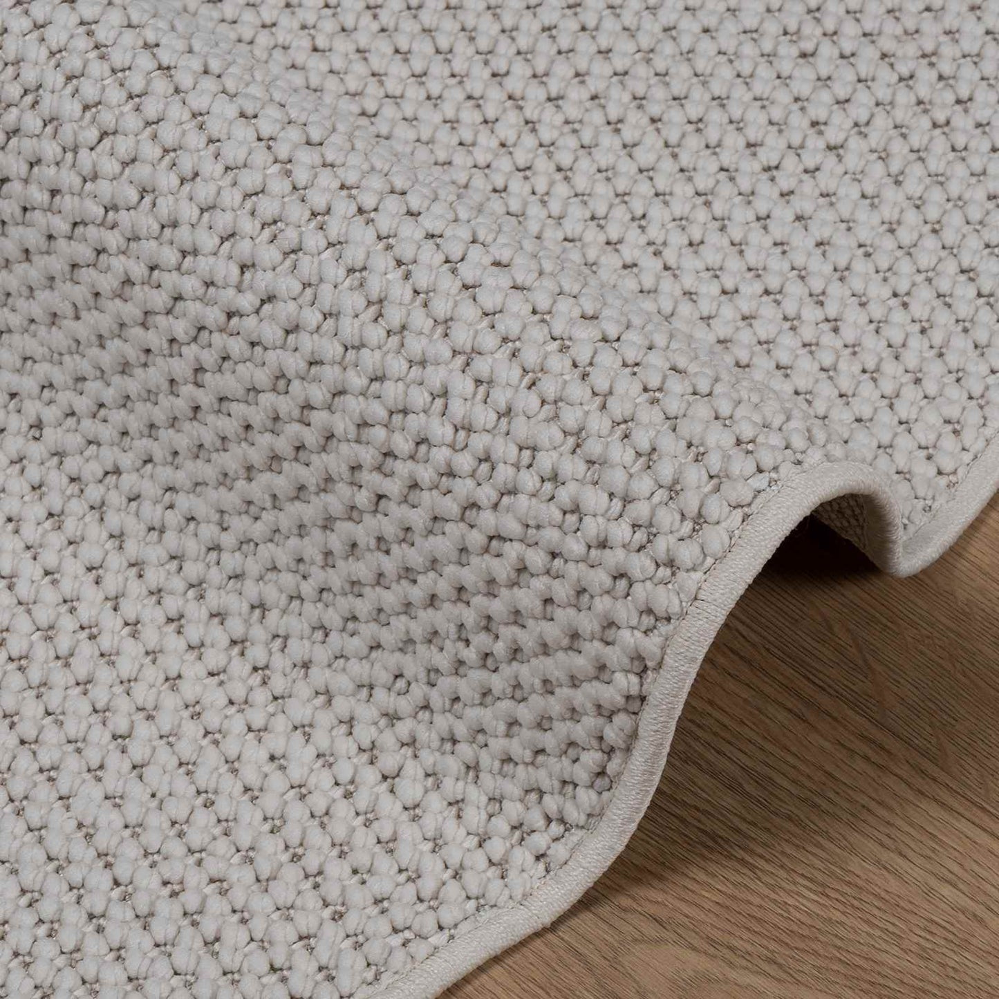 vidaXL Bereichsteppiche Rund HUARTE Creme Ø 160 CM Polyester