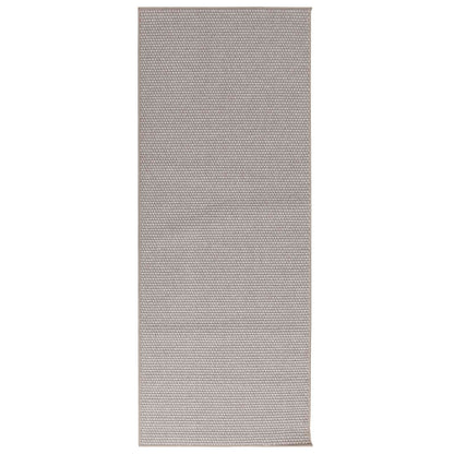 Bereichsteppiche LUGO Creme und Taupe 150 x 80 cm Polyester