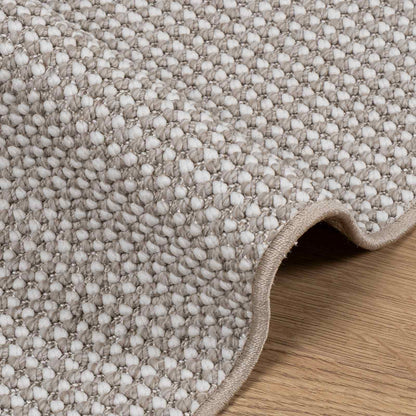 vidaXL Bereichsteppiche HUARTE Creme und Taupe 240 x 240 cm Polyester