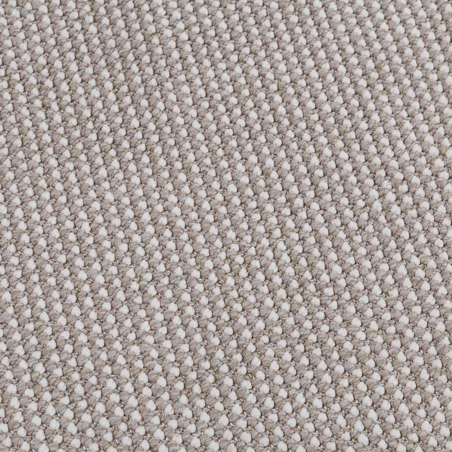 Bereichsteppiche Rund LUGO Creme und Taupe Ø 120 CM Polyester