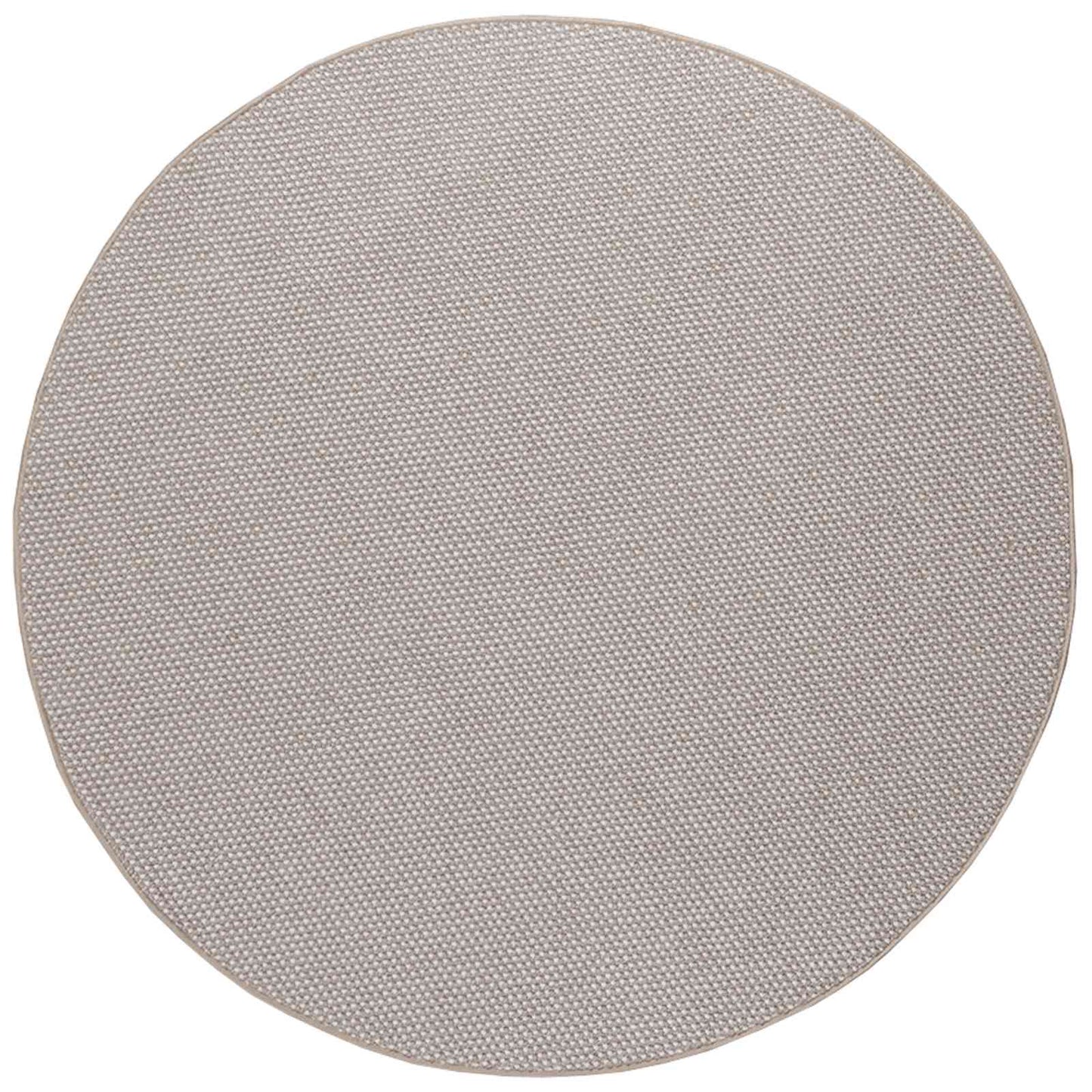 Bereichsteppiche Rund LUGO Creme und Taupe Ø 160 CM Polyester