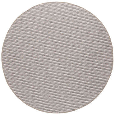 vidaXL Bereichsteppiche Rund HUARTE Creme und Taupe Ø 200 CM Polyester