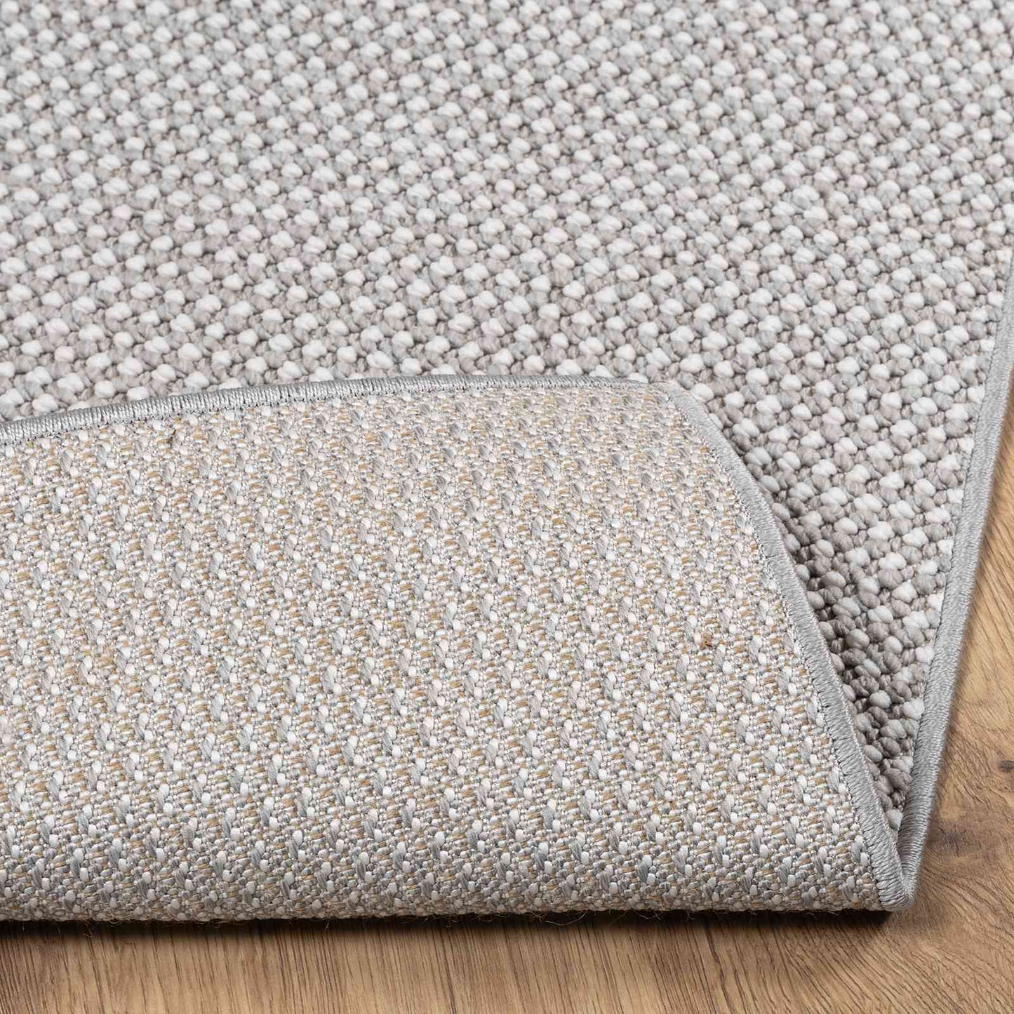 vidaXL Bereichsteppiche HUARTE Creme und Grau 280 x 200 cm Polyester