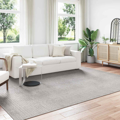 vidaXL Bereichsteppiche HUARTE Creme und Grau 280 x 200 cm Polyester