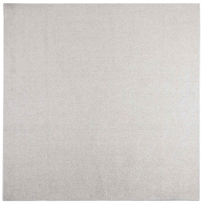 Bereichsteppiche LUGO Creme und Grau 240 x 240 cm Polyester