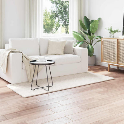 vidaXL Bereichsteppiche Rechtwinklig HUARTE Creme 200 x 80 cm