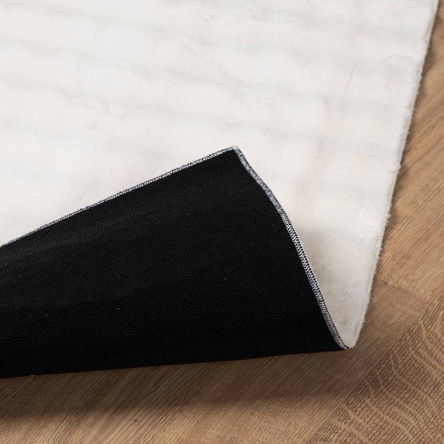 vidaXL Bereichsteppiche HUARTE Creme 230 x 160 cm Polyester