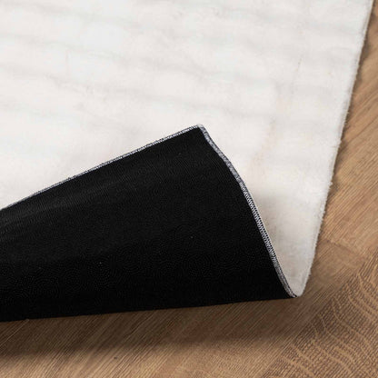 vidaXL Bereichsteppiche HUARTE Creme 230 x 160 cm Polyester
