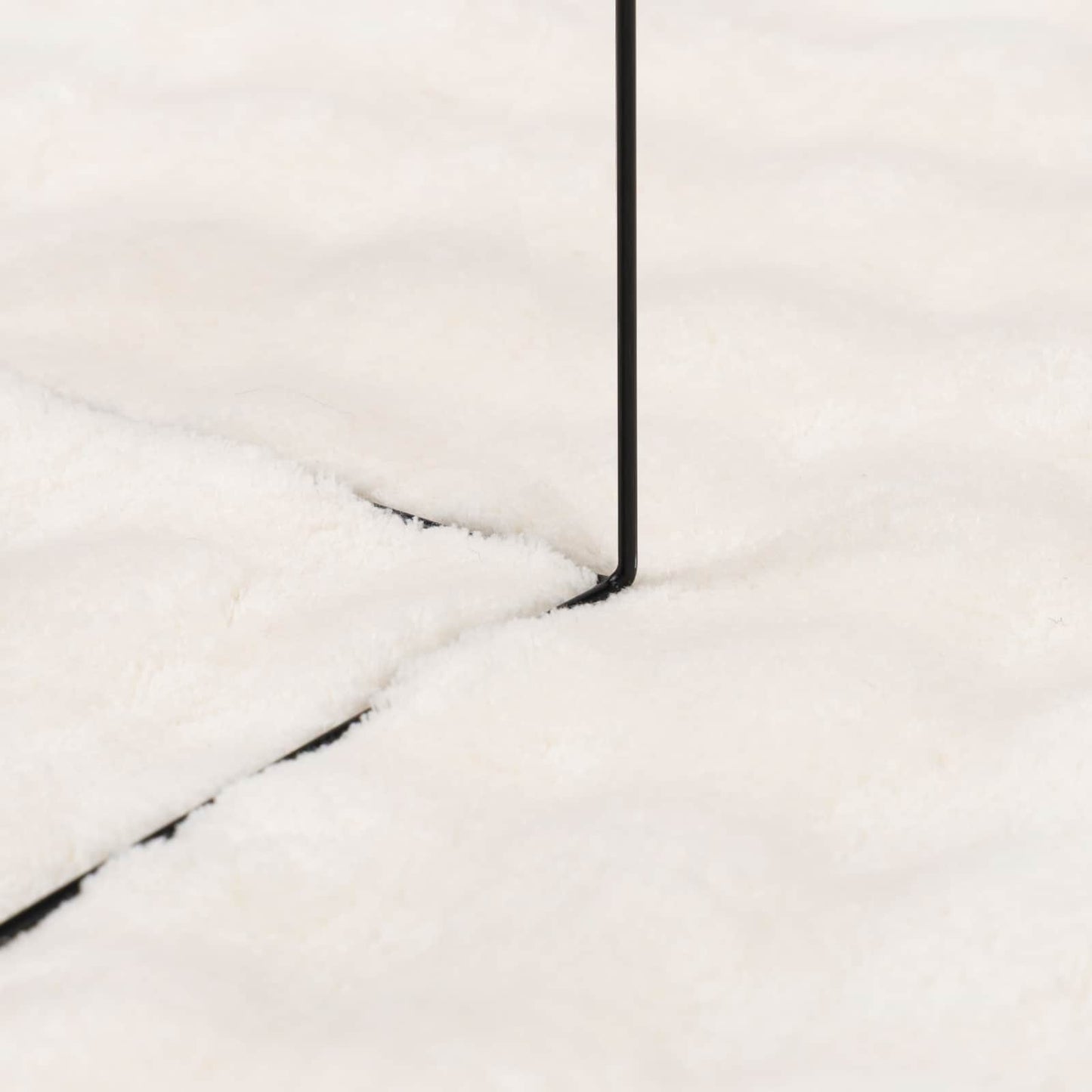 Bereichsteppiche Quadratisch SIROLO Creme 200 x 200 cm