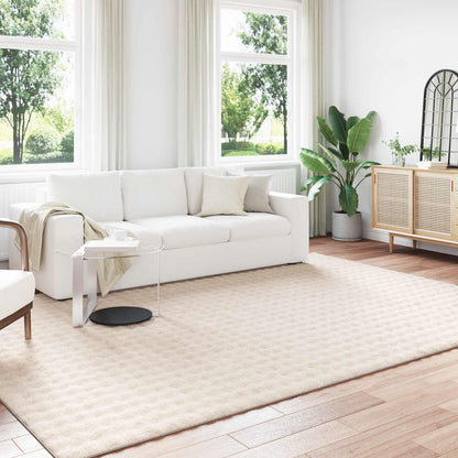 vidaXL Bereichsteppiche HUARTE Beige 340 x 240 cm Polyester
