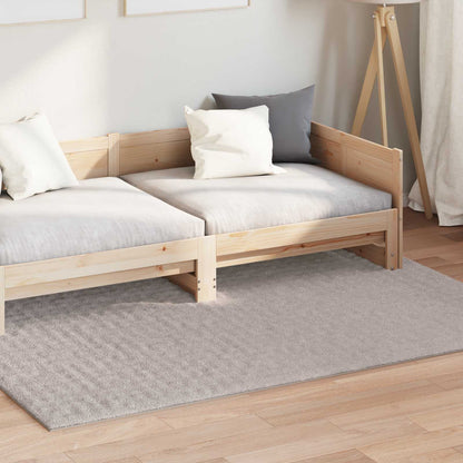 vidaXL Bereichsteppiche Rechtwinklig HUARTE Sand 230 x 160 cm