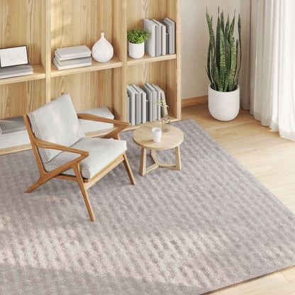 vidaXL Bereichsteppiche Quadratisch HUARTE Sand 200 x 200 cm Polyester
