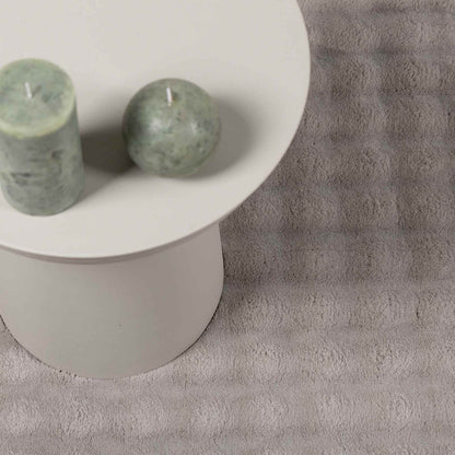 Bereichsteppiche Rund SIROLO Sand Ø 120 CM Polyester