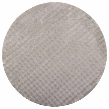 vidaXL Bereichsteppiche Rund HUARTE Sand Ø 200 CM Polyester