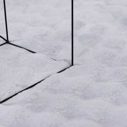 Bereichsteppiche Rechtwinklig SIROLO Grau 150 x 80 cm Polyester