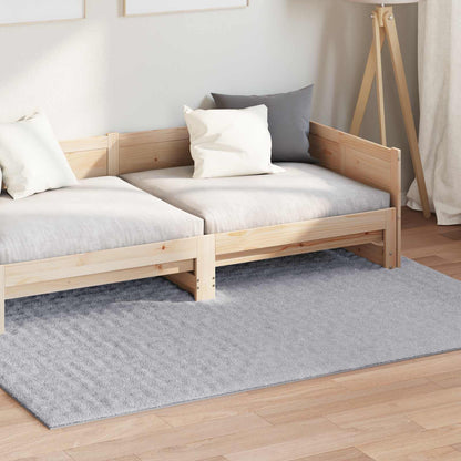 vidaXL Bereichsteppiche Rechtwinklig HUARTE Grau 170 x 120 cm