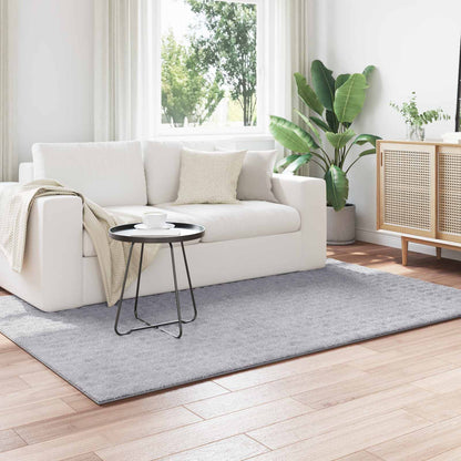 vidaXL Bereichsteppiche Rechtwinklig HUARTE Grau 200 x 140 cm